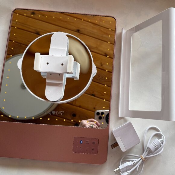 Riki Loves Riki 5X Rose Skinny Lighted Mirror - Picture 2 of 8